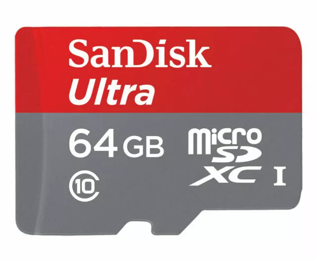 SANDISK 64GB SD CARD