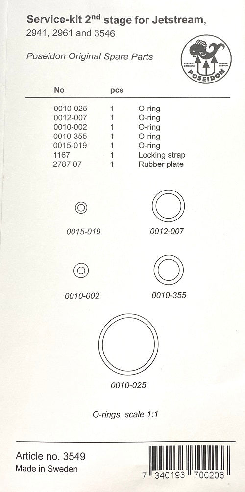 SERVICE KIT 2nd STAGE JETSTREAM