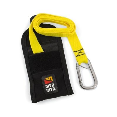 JON LINE WITH CARABINEER & POUCH - DIVE RITE