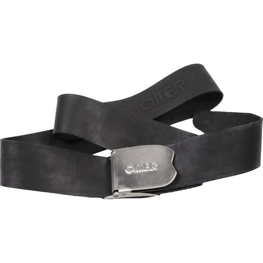 RUBBER WEIGHT BELT WITH STAINLESS STEEL BUCKLE