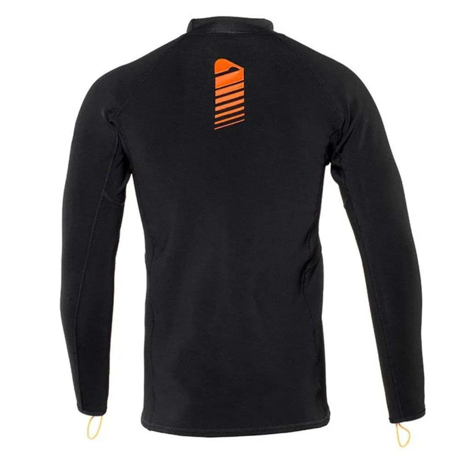 THERMIQ CARBON - Top Manga Larga Hombre