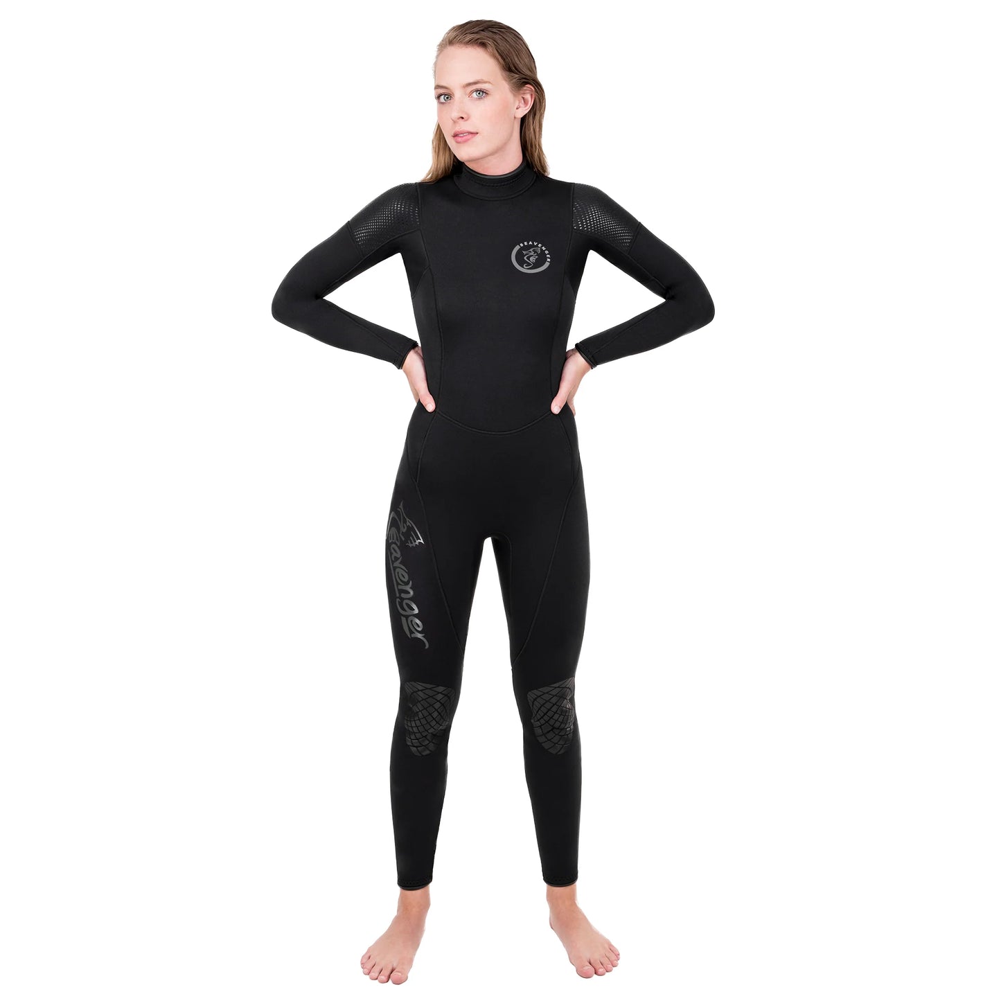 ALPHA 3mm WOMEN'S WETSUIT - BLACK